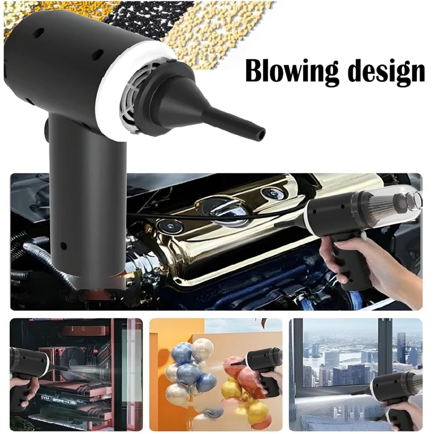 Car Vacuum Cleaner with Blower